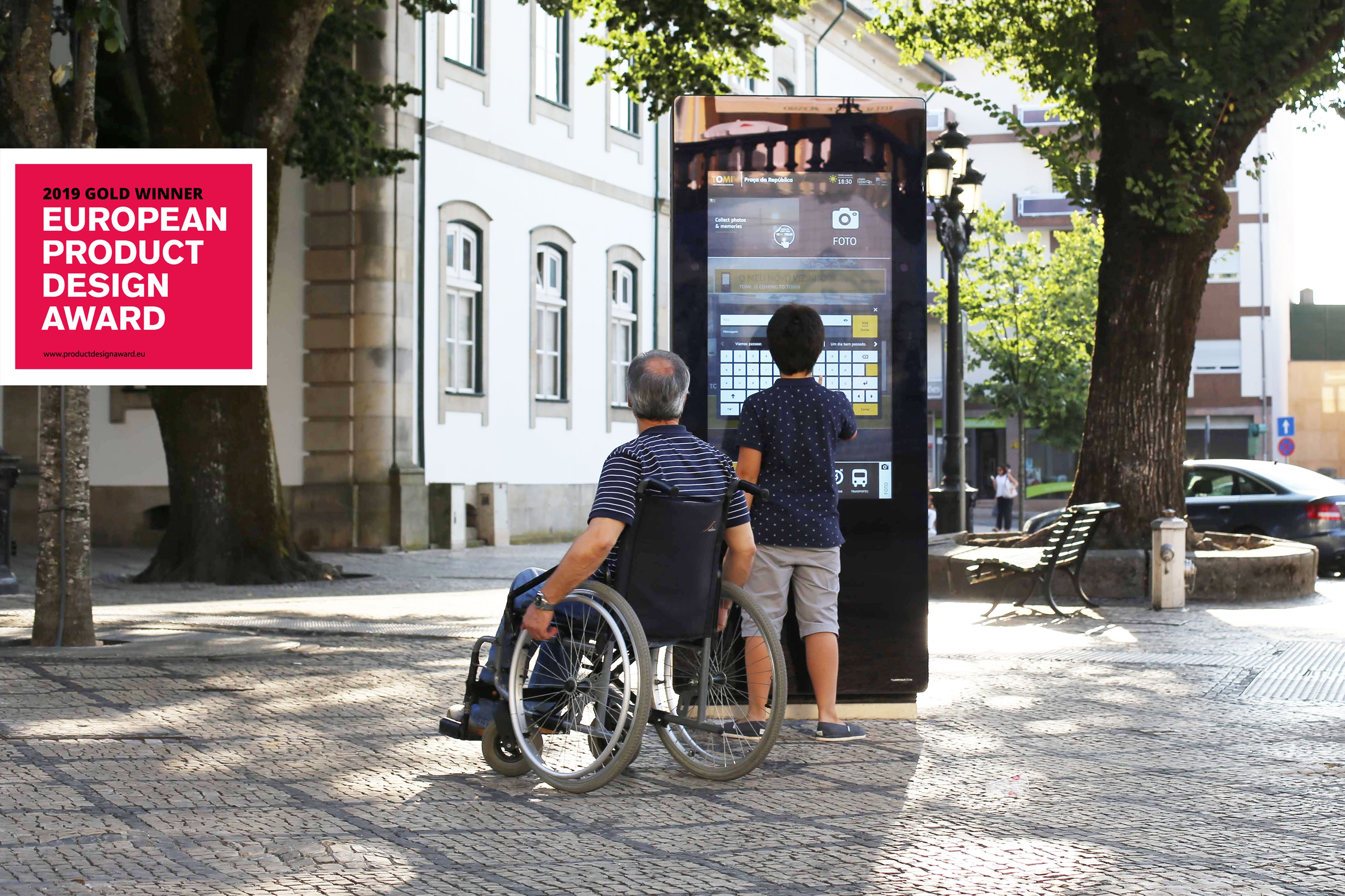 TOMI wins gold in the European Product Design Awards news image