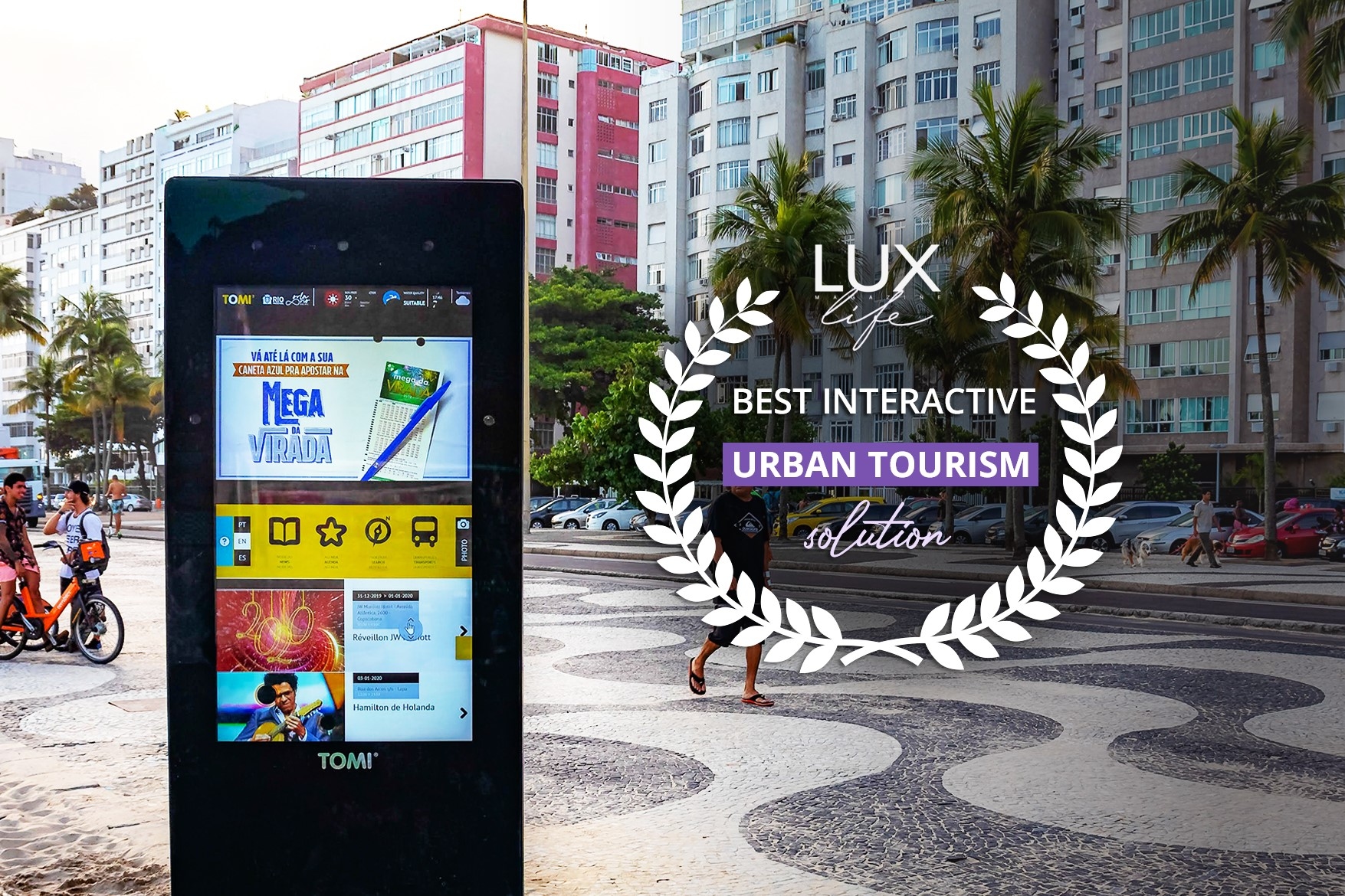 TOMI wins Best Interactive Urban Tourism Solution news image