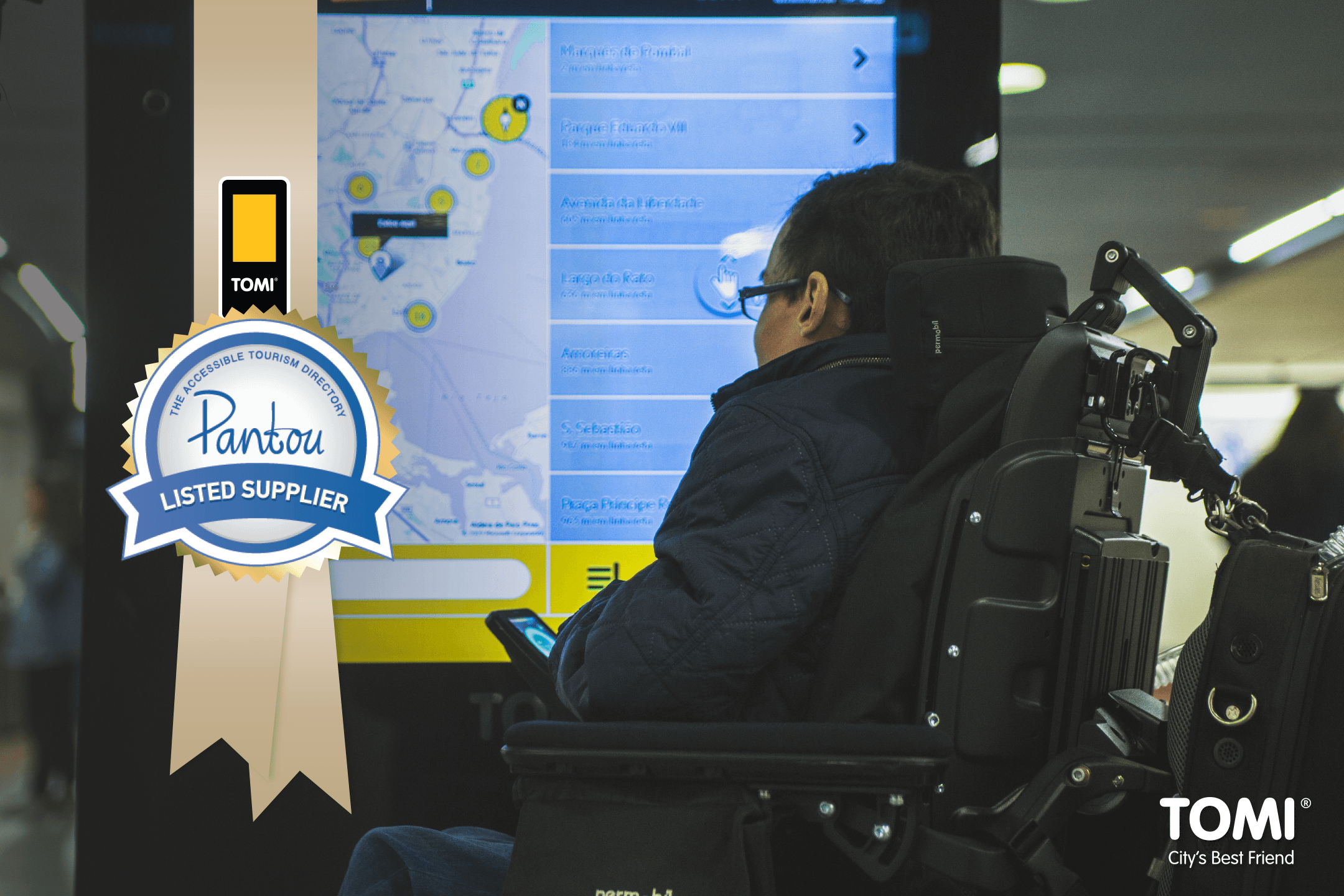 TOMI is now an accredited promoter of Accessible Tourism! news image