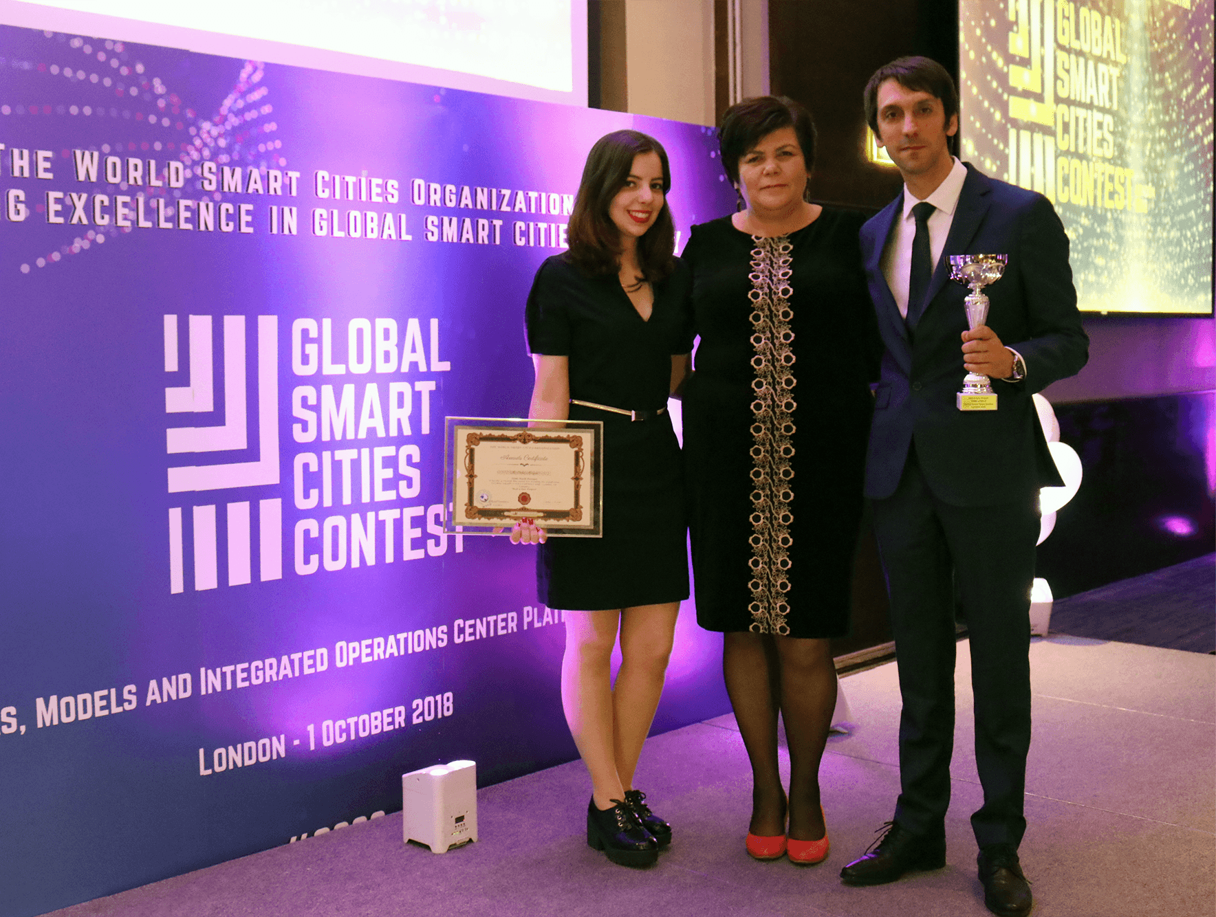 TOMI wins global smart cities award on E-Gov news image