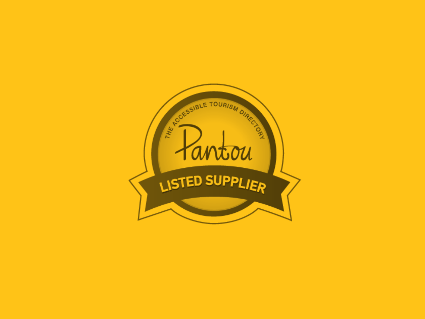 Accredited in Accessible Tourism award certificate