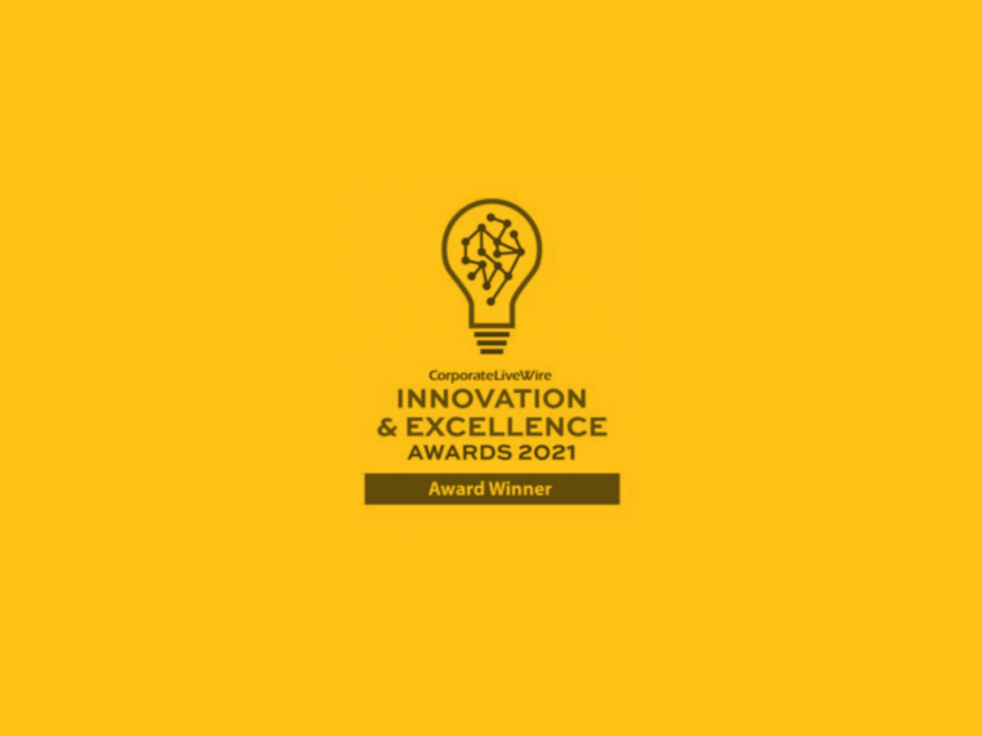 Interactive Solution of the Year award certificate